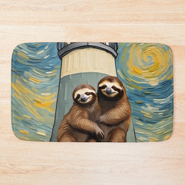 Item preview, Cute Smiling Sloths Buddy at Lighthouse Towers Zoo Pals designed and sold by sportsimpact.