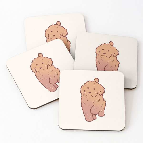 Item preview, maltipoo dog art designed and sold by Mayarart.