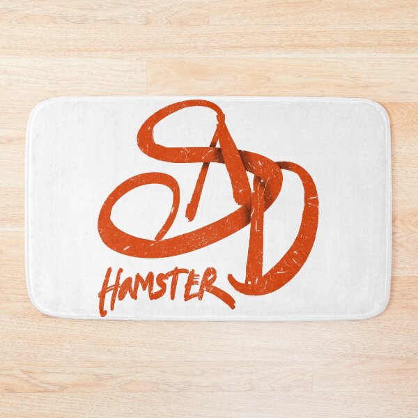 Item preview, sad hamster hand lettering typography design designed and sold by designsoln1.