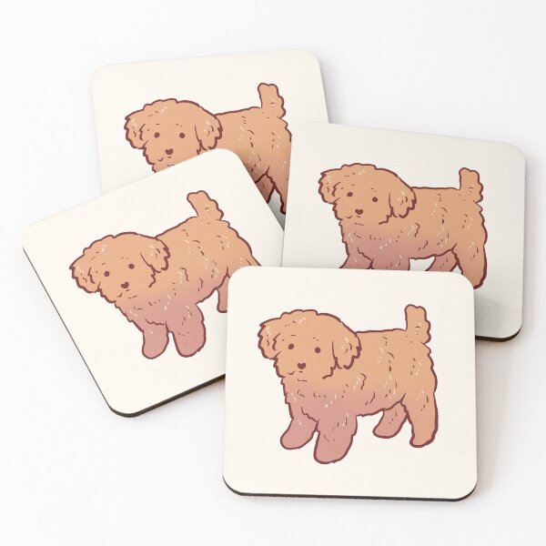 Item preview, maltipoo dog illustration  designed and sold by Mayarart.