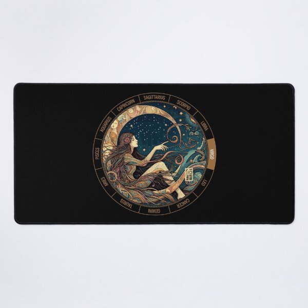 Item preview, ZODIAC Virgo - Astrological VIRGO - VIRGO - ZODIAC sign - Van Gogh style - 1 designed and sold by ArtProjectShop.
