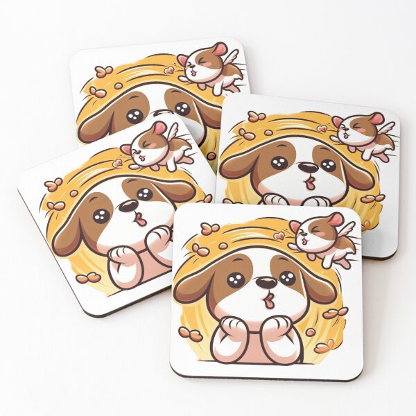 Item preview, Dog flying kisses designed and sold by bhoomin7.
