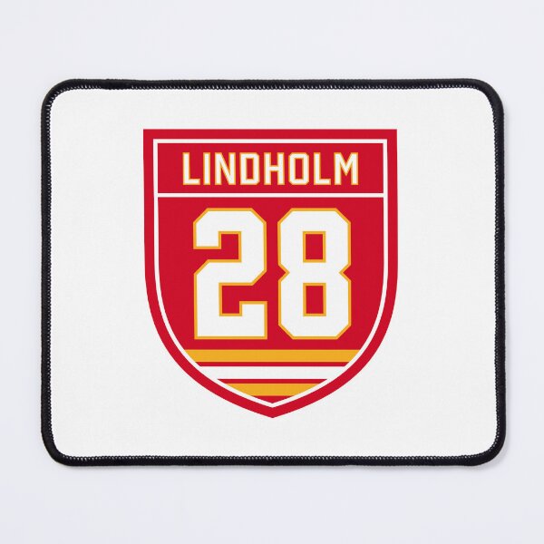 Item preview, Elias Lindholm Calgary #28 emblem designed and sold by Tarroi.