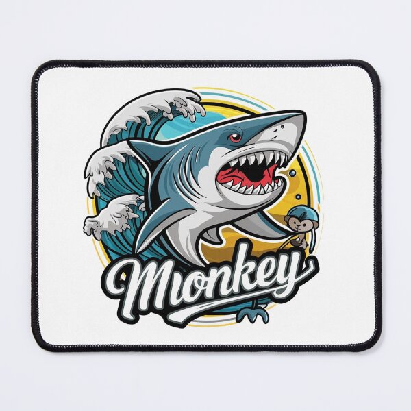 Item preview, shark surf with monkey designed and sold by 90's Misaki.