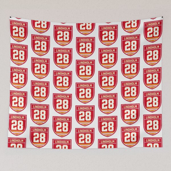 Item preview, Elias Lindholm Calgary #28 emblem designed and sold by Tarroi.