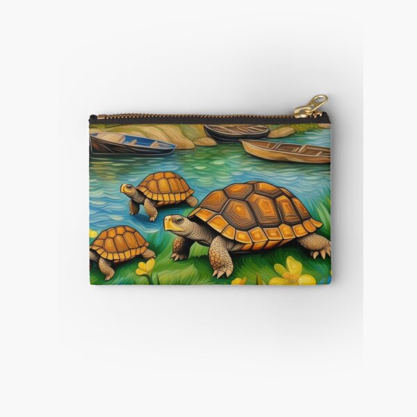 Item preview, Cute Tortoise Family Moving Along River Bend Zoo Pals designed and sold by sportsimpact.