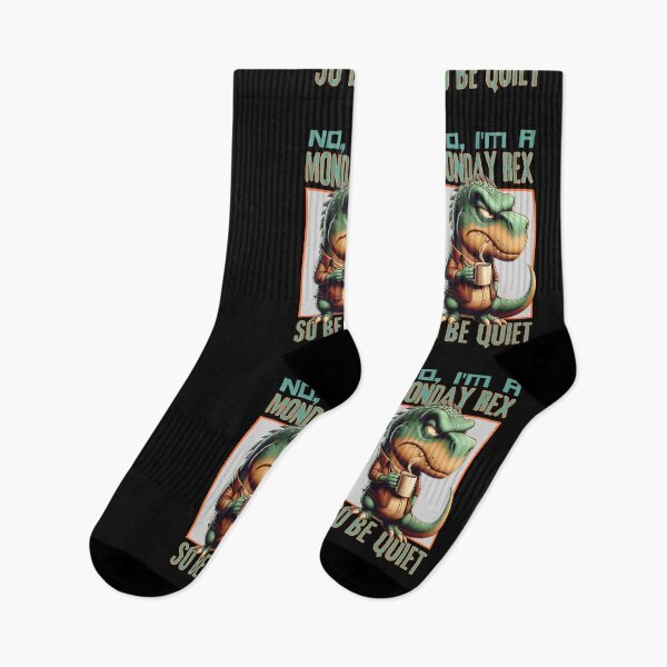 Item preview, A cool and funny T-rex drinking coffee on a monday designed and sold by Animal world designs.