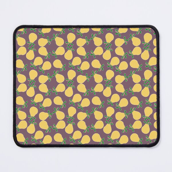 Item preview, Let's Get Fruity!: Fashion Foodie with Yellow Pears on Muted Purple Violet designed and sold by IraNiva.