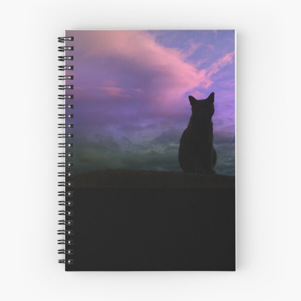 Item preview, Cat at sunset designed and sold by mathilde3333.