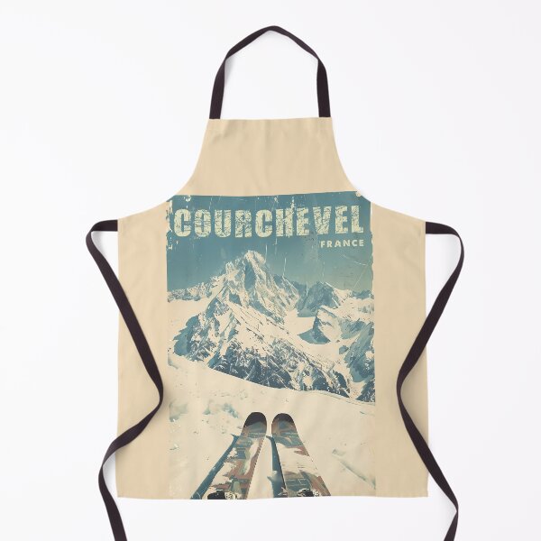 Item preview, Courchevel Ski Station - Retro Poster 60's designed and sold by Mitch-Angelo.