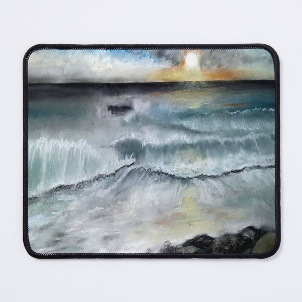 Item preview, "Breakers at sunset" designed and sold by Isa-Isarielle.