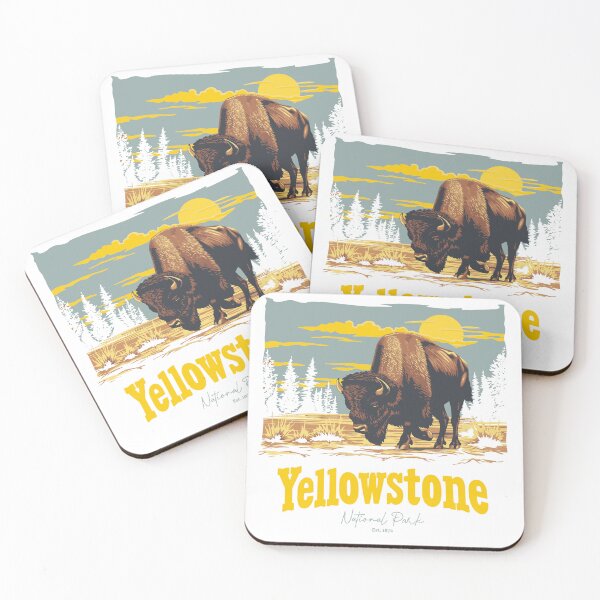 Item preview, Bison of Yellowstone National Park designed and sold by Wild-Co.