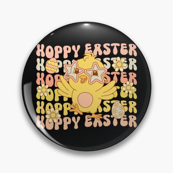Item preview, Hoppy Easter Chicken  Happy Easter Eggs Happy Easter Vibes designed and sold by BotunPeony.