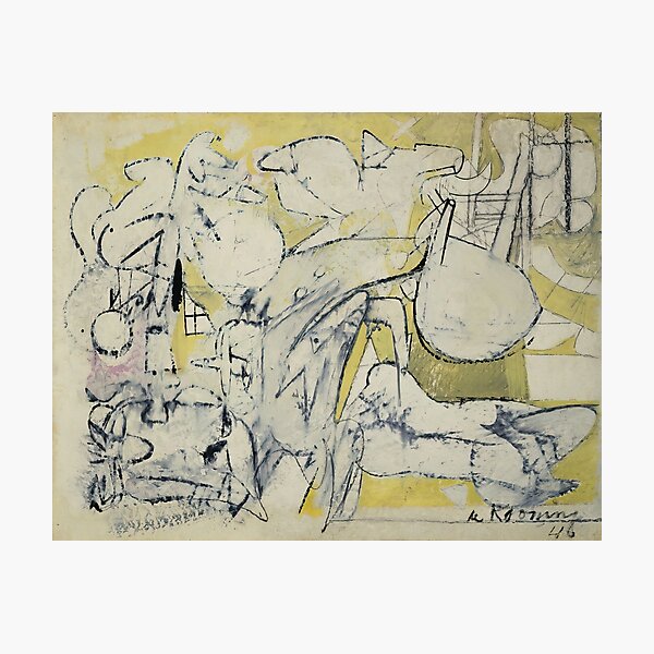 Artikel-Vorschau von Willem de Kooning, designt und verkauft von Zyloz.