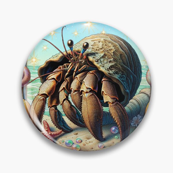 Item preview, The Hermit: Hermit Crab Archetype designed and sold by SacredRealmArt.