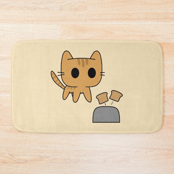 Item preview, Ginger cat scared by toaster designed and sold by Cre8iveCat.