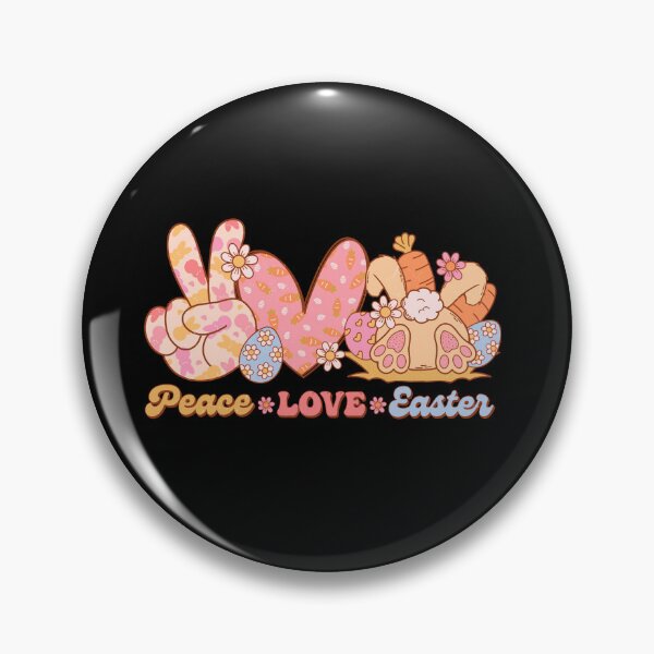 Item preview, Peace Love Easter  Happy Easter Bunny Happy Easter Vibes designed and sold by BotunPeony.