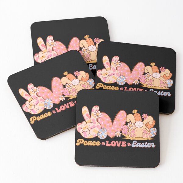 Item preview, Peace Love Easter  Happy Easter Bunny Happy Easter Vibes designed and sold by BotunPeony.