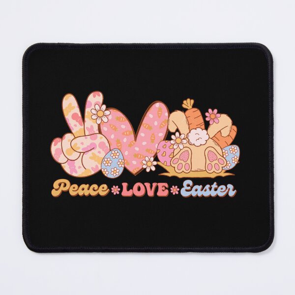 Item preview, Peace Love Easter  Happy Easter Bunny Happy Easter Vibes designed and sold by BotunPeony.