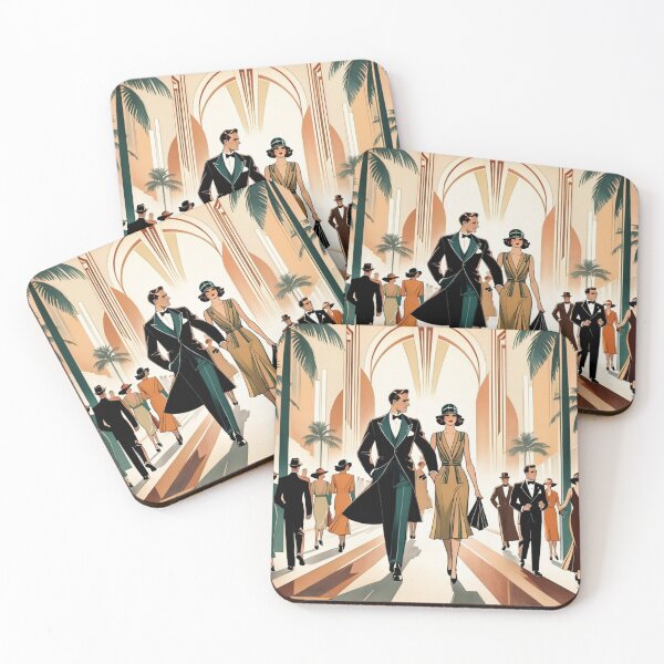 Item preview, art deco couple designed and sold by tatty58.