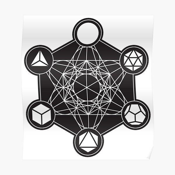 Platonic Solids Posters | Redbubble