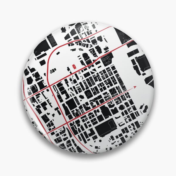Item preview, Nashville Neighborhoods: Urban Plan Illustration designed and sold by Mundivagant Designs.