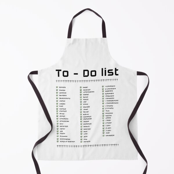 Item preview, To do list bible planner list for bible lovers (white Tshirt) designed and sold by ChinmayUthale.