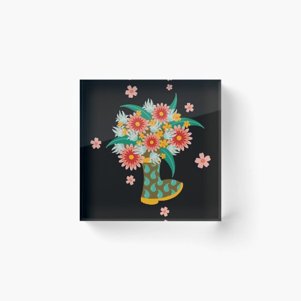 Item preview, Gumboot Floral Bouquet designed and sold by Colour Angel by KV.