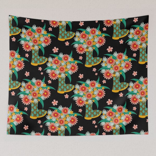 Item preview, Gumboot Floral Bouquet designed and sold by Colour Angel by KV.