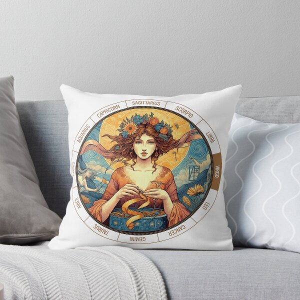 Item preview, ZODIAC Virgo - Astrological VIRGO - VIRGO - ZODIAC sign - Van Gogh style - 7 designed and sold by ArtProjectShop.