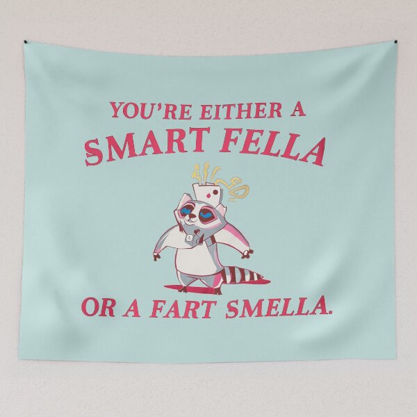 Item preview, You're Either A Smart Fella or A Fart Smella designed and sold by Firas Aljazzar.