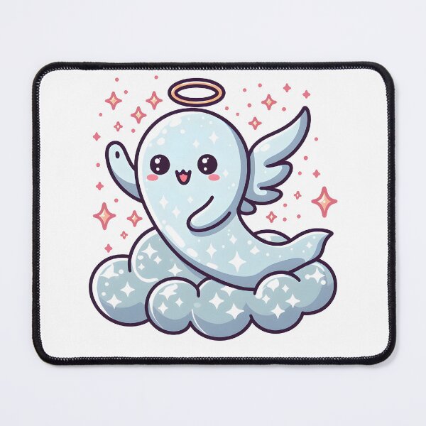 Item preview, Kawaii Sparkling Banshee Waving From Shimmering Cloud designed and sold by CanvasCutie.