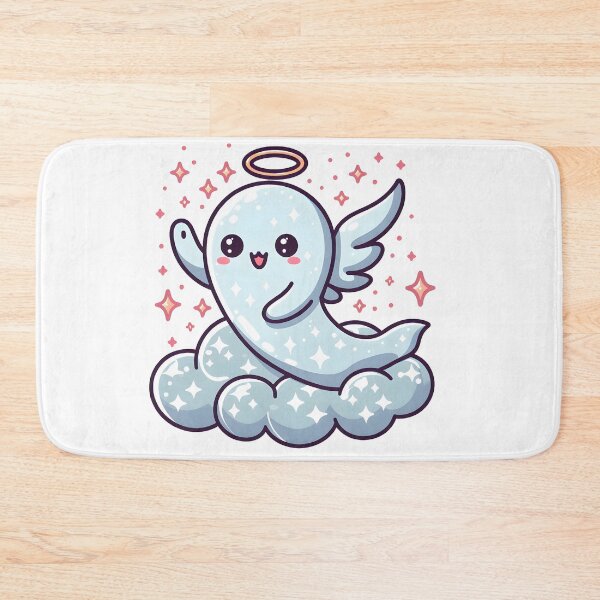 Item preview, Kawaii Sparkling Banshee Waving From Shimmering Cloud designed and sold by CanvasCutie.