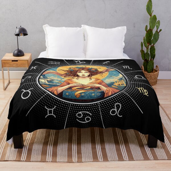 Artikelvorschau, ZODIAC Jungfrau - Astrologische JUNGFRAU - JUNGFRAU - ZODIAC-Zeichen - Van-Gogh-Stil - 8 entworfen und verkauft von ArtProjectShop.