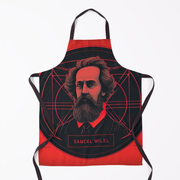 Item preview, James Clerk Maxwell | Red minimalism designed and sold by ComicsFactory.