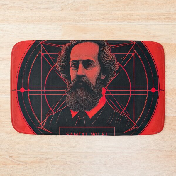 Item preview, James Clerk Maxwell | Red minimalism designed and sold by ComicsFactory.