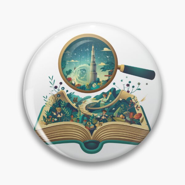 Item preview, Magnified Adventures in Reading Tote & Tee designed and sold by Liseri.