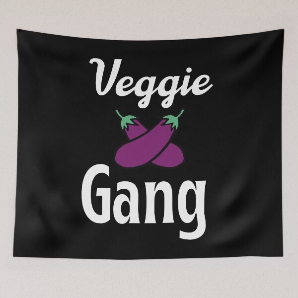 Item preview, Veggie Gang - Two Eggplant Edition designed and sold by Weknes.