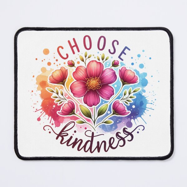 Item preview, Choose Kindness Floral Splash designed and sold by PrettyfulStuff.