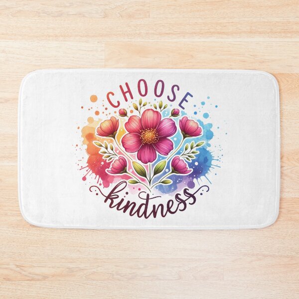 Item preview, Choose Kindness Floral Splash designed and sold by PrettyfulStuff.