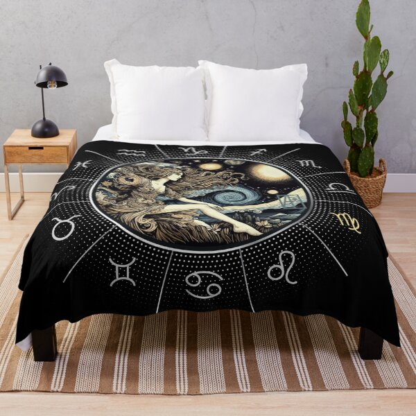 Artikelvorschau, ZODIAC Jungfrau - Astrologische JUNGFRAU - JUNGFRAU - ZODIAC-Zeichen - Van-Gogh-Stil - 11 entworfen und verkauft von ArtProjectShop.