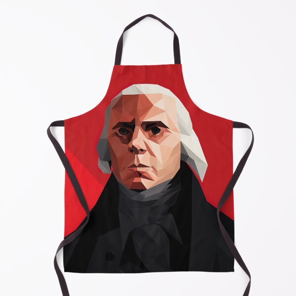 Item preview, James Madison | Red minimalism designed and sold by ComicsFactory.