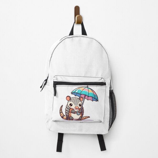 Item preview, Kawaii Armadillo With Tiny Umbrella designed and sold by CanvasCutie.