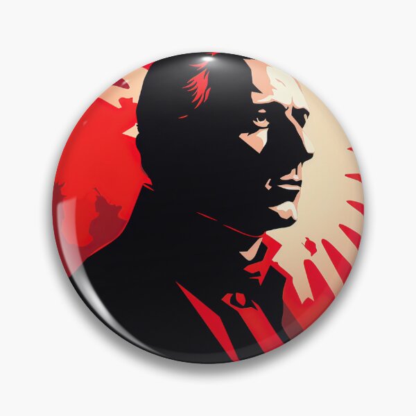 Item preview, James Monroe | Red minimalism designed and sold by ComicsFactory.