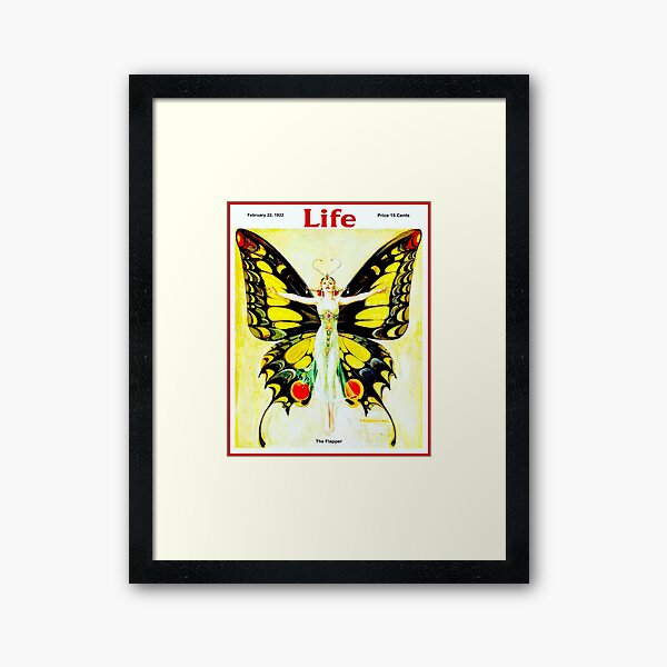 Item preview, LIFE : Vintage 1922 Flapper Pastel Colored Print designed and sold by posterbobs.