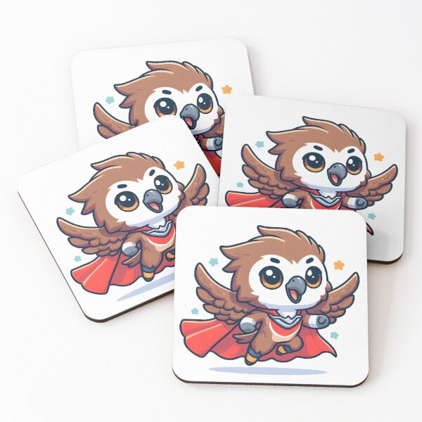 Item preview, Kawaii Chibi Griffin: Wearing A Superhero Cape designed and sold by CanvasCutie.