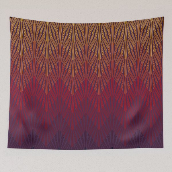 Item preview, Retro gradient chevron VI designed and sold by Sumaia Sharmin.