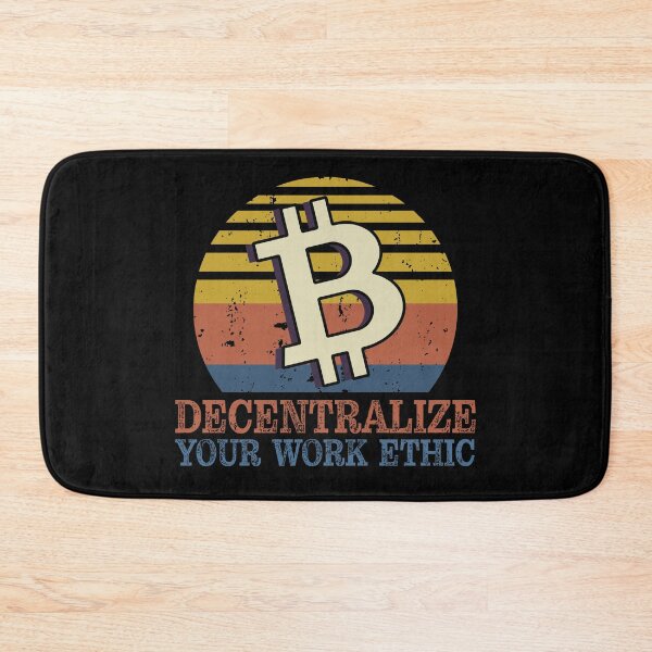 Item preview, Decentralize Your Work Ethic | Crypto Investment Funny designed and sold by Mobius Spot Collective.