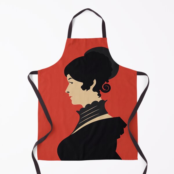 Artikelvorschau, Jane Austen | Roter Minimalismus entworfen und verkauft von ComicsFactory.