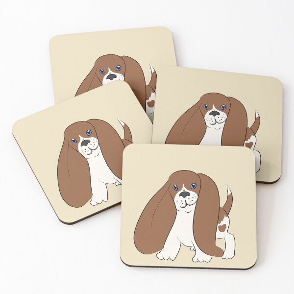 Item preview, Cute Basset Hound Puppy designed and sold by HugSomeNettles.